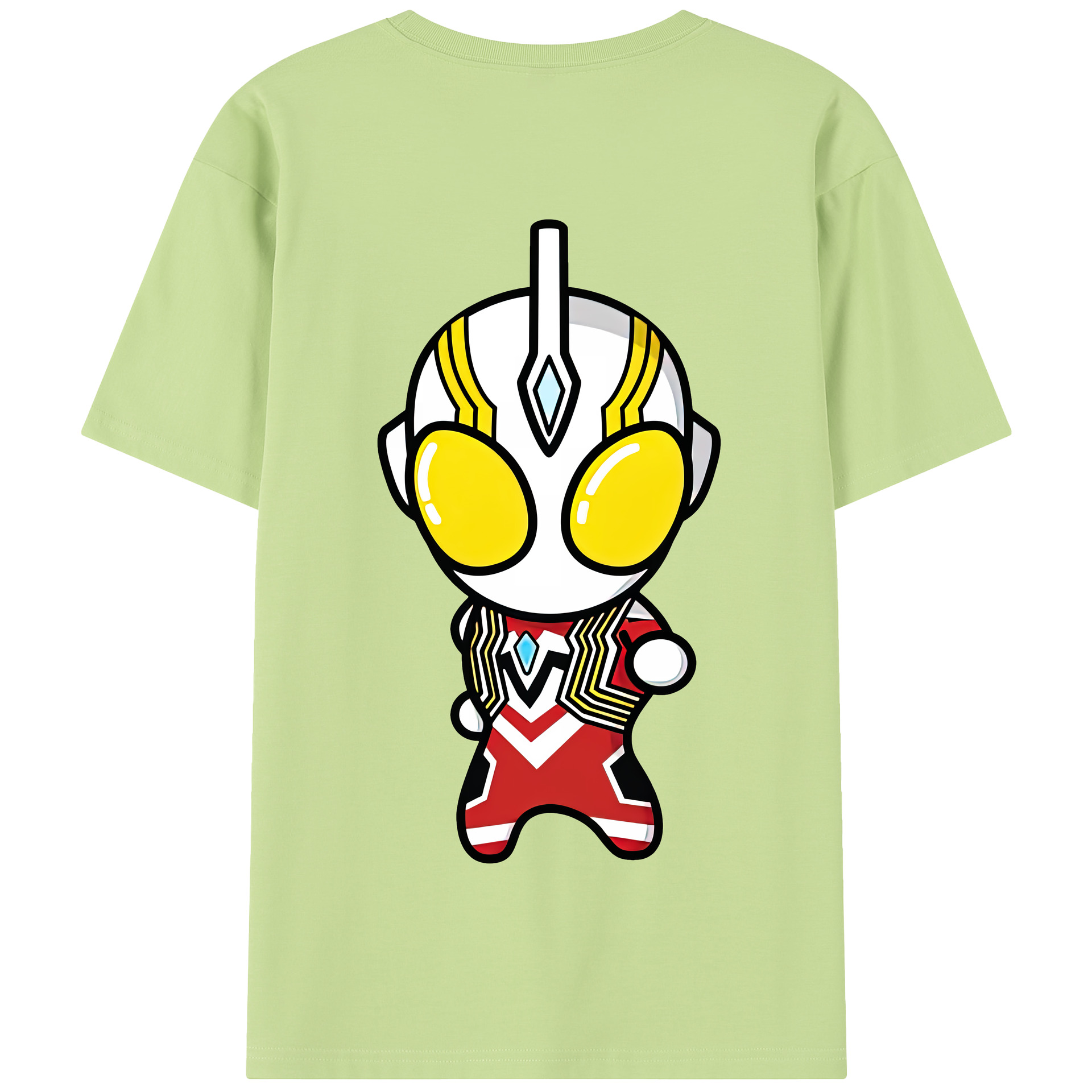 （画像用） ウルトラマン Ultraman 綿100％半袖Tシャツ（背面プリント）